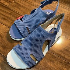 Brand New Women Blue Ryka Adjustable Sandals Size 12